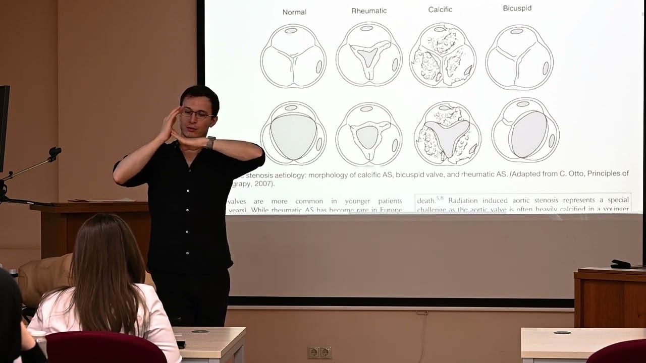 Эхокардиография. Занятие 11: Оценка клапанных стенозов, ч.1. Оценка аортального стеноза смотреть онлайн