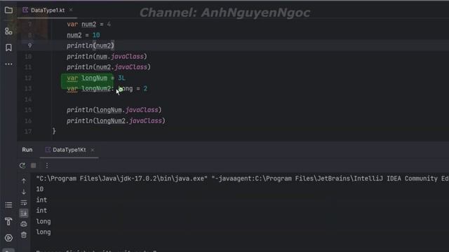 Kiểu dữ liệu số trong Kotlin смотреть онлайн