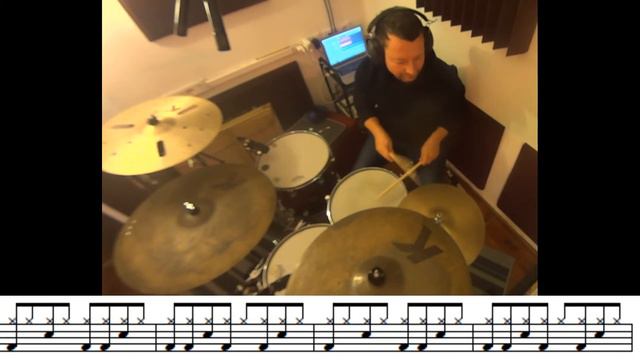 There is a light that never goes out (The Smiths) drum cover + score смотреть онлайн