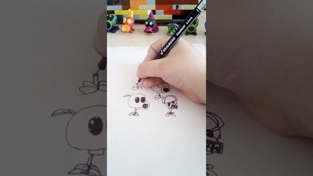 Рисуем растения против зомби и показываем всех горохострелов смотреть онлайн