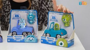 Игрушки Университет Монстров (Monsters U) Монстр в виде шарика на машине