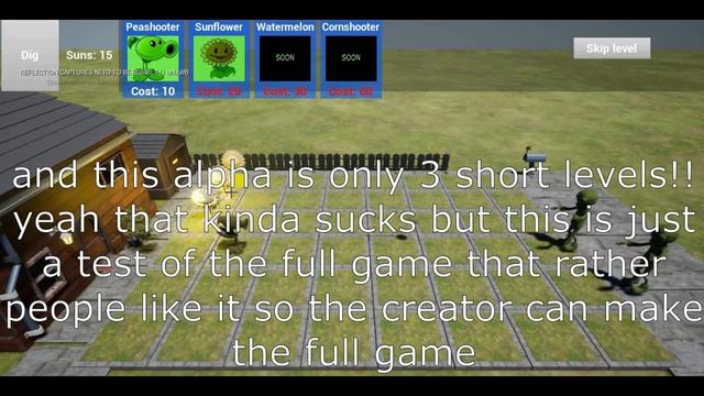pvz fan games on gamejolt #2 plants vs zombies 3D by NINTok games смотреть онлайн