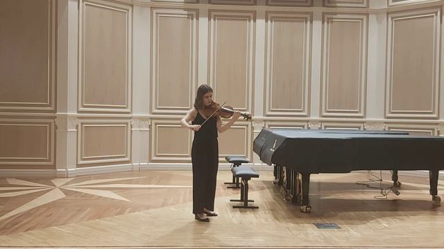 Yağmur Tuna- Wieniawski Prelude смотреть онлайн