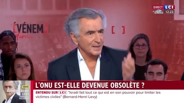 Bernard-Henri Lévy - LCI L'évènement : Israël, Gaza, Hamas, Palestine & Ukraine (29 octobre 2023) смотреть онлайн