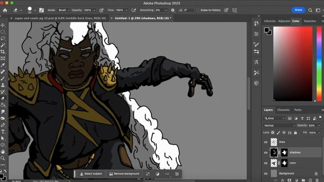 How To Draw Simple Lightning In Photoshop смотреть онлайн