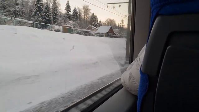 КАТЕГОРИЯ КОМФОРТ! ПОЕЗДКА В ЭС2Г 104/103 смотреть онлайн