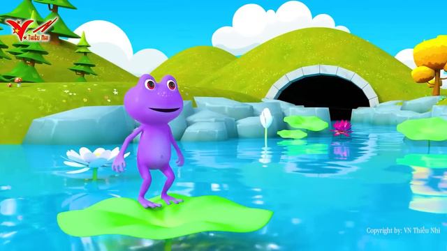 Chú Ếch Xanh ♫ Nhạc Thiếu Nhi Remix ♫ Hoạt Hình Ếch Con Vui Nhộn