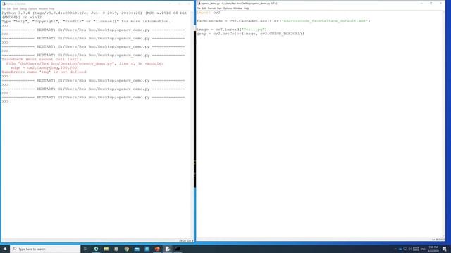 Python OpenCV 教學 #4 Face Detection with Haar Cascade 【廣東話】 смотреть онлайн