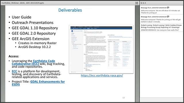 Earthdata Webinar: Geospatial Data Abstraction Library (GDAL) Enhancements for GIS смотреть онлайн