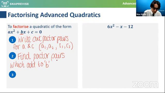 GCSE Maths: Advanced Brackets (Higher) | Revision Webclass смотреть онлайн