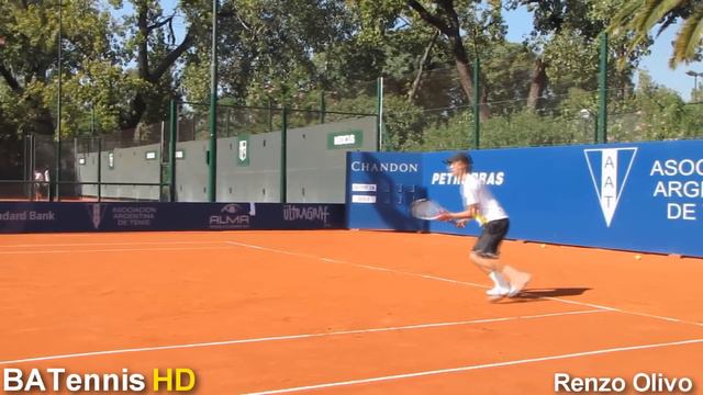 Renzo Olivo HD - BATennis смотреть онлайн