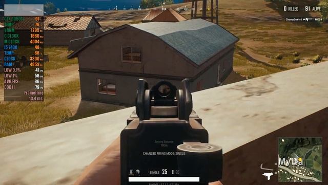 PUBG PC LITE : GTX 1050TI OC + i5 7400 смотреть онлайн
