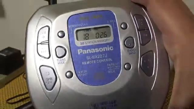 Reproductor Cd Panasonic Con Radio Sl-sx287j (01) смотреть онлайн
