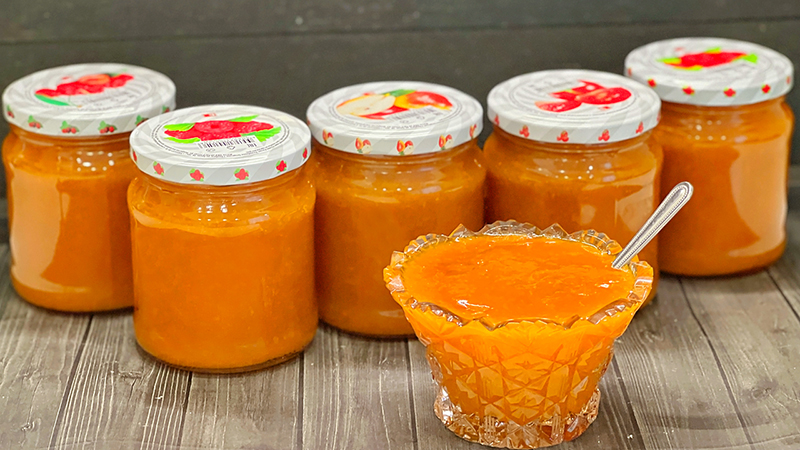 ? Нежный АБРИКОСОВЫЙ ДЖЕМ. Густой ДЖЕМ за ТРИ МИНУТЫ. Очень Вкусно и Просто!!! смотреть онлайн