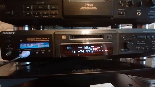 SONY MDS-JE640. Обзор функционала