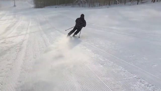 Катаем на лыжах и бордах 1 января 2018 смотреть онлайн