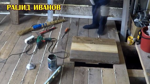 Крышка погреба без ручки, как сделать Часть 1 | Люк невидимка напольный в подпол без затрат смотреть онлайн