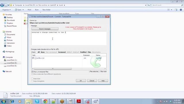 ChangeAnalysis-with-Subversion-step-by-step- SVN [ 2/3] смотреть онлайн