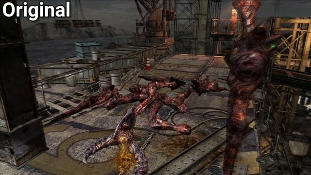 Saddler Boss Fight & Transformation - Resident Evil 4 Remake vs Original смотреть онлайн