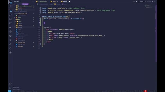 Next.js Google Authentication with NextAuth смотреть онлайн