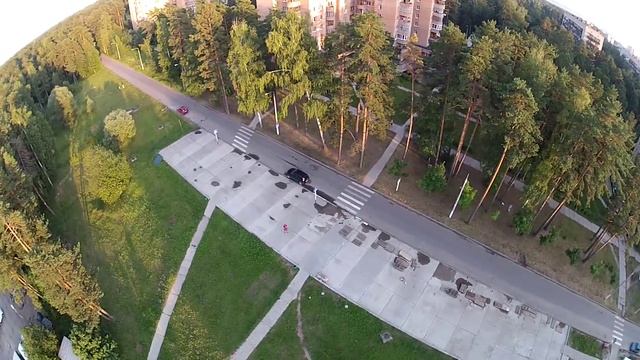 Протвино с высоты 325 метров. Protvino 325 meters. смотреть онлайн