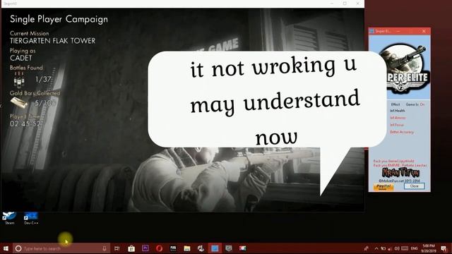 Sniper Elite v2 cheat + trainer for pc plz like смотреть онлайн