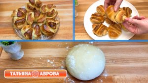 Самое лучшее универсальное сдобное тесто на закваске. Вкуснейшие булочки (2 варианта)