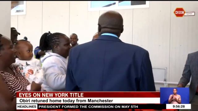Hellen Obiri jets back into the country after defending her title at Great Manchester Run смотреть онлайн