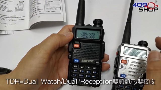 BAOFENG UV5R MENU SETTING【FUNCTION 7】TDR Dual Watch/Dual Reception смотреть онлайн