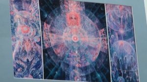 Экскурсия по выставке Валерия Моругина в Харьковском планетарии 25.11.2020г.