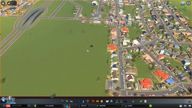 Cities Skylines - Parklife _ #3 _ Сносный въезд с нового шоссе. смотреть онлайн