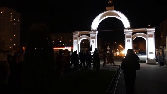 Крестный ход на Пасху в храме Блаженной Ксении Петербургской. г. Воронеж смотреть онлайн