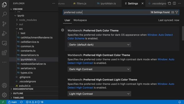 VS Code tips — Toggle between light/dark themes смотреть онлайн
