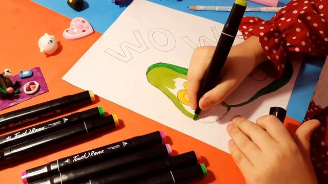 рисуем авокадо смотреть онлайн