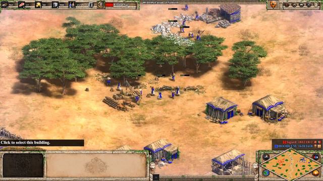 Age of Empires II: Definitive Edition | 1 vs. 1 | Byzantines vs. Vikings | part 1 смотреть онлайн