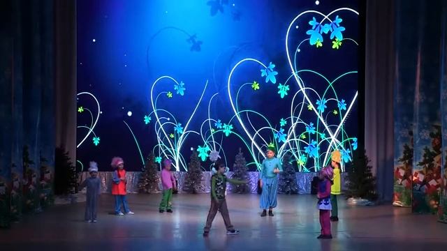 Новогодняя сказка 2020г. - “Новогодние приключения малышей“, ДК "Фархад" НГМК, г.Навои, Узбекистан смотреть онлайн