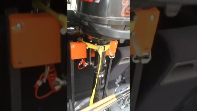 Как перевозить лодочный мотор на автомобиле how to transport the outboard motor on the vehicle смотреть онлайн