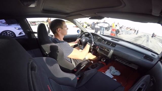 Honda Civic B20 vs B16 Semi final round 1 - Tököl смотреть онлайн
