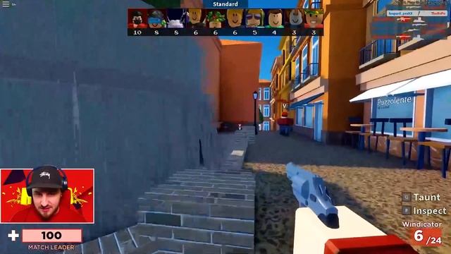 ROBLOX ARSENAL, 100 KILLS IN 10 MINUTES!! смотреть онлайн