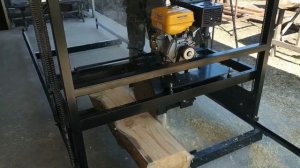 Дисковая бензиновая пилорама