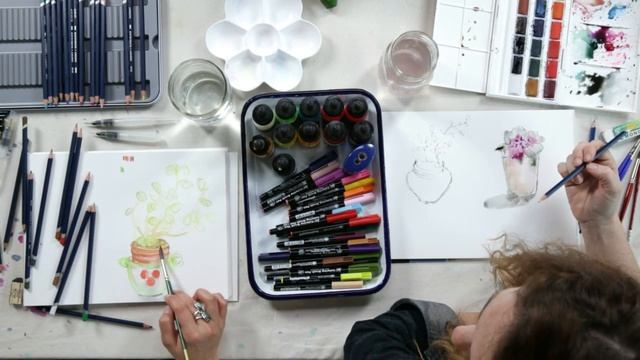 Creativebug Live "Draw A Day" смотреть онлайн