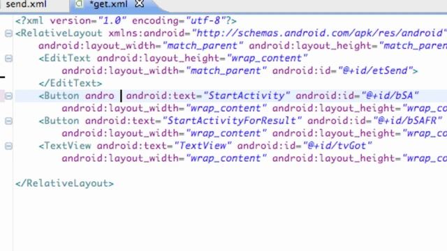Android Application Development Tutorial - 44 - XML Relative Layout смотреть онлайн