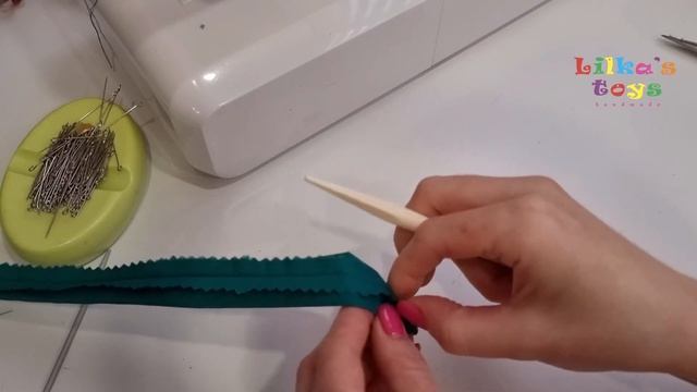 Шью бретели для сарафана куклы Даша смотреть онлайн