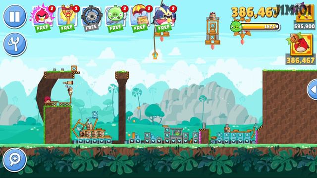ANGRY BIRDS FRIENDS TOURNAMENT: CAN J1M101 GET ALL THREE STARS ? #31 9 LEVEL смотреть онлайн