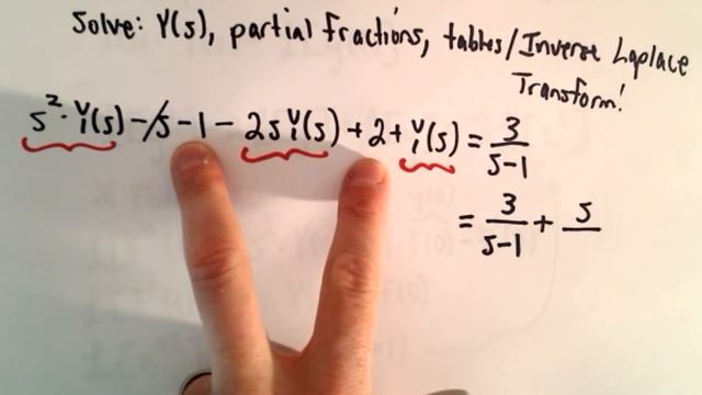 Laplace Transform to Solve a Differential Equation, Ex 1, Part 1/2 смотреть онлайн
