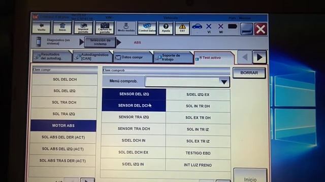 Nissan Consult 3 Plus y Mini VI2, Lectura datos ABS смотреть онлайн