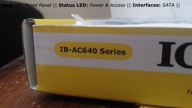 ICY BOX IB - AC640 ~ SSD/HDD Caddy ~ смотреть онлайн