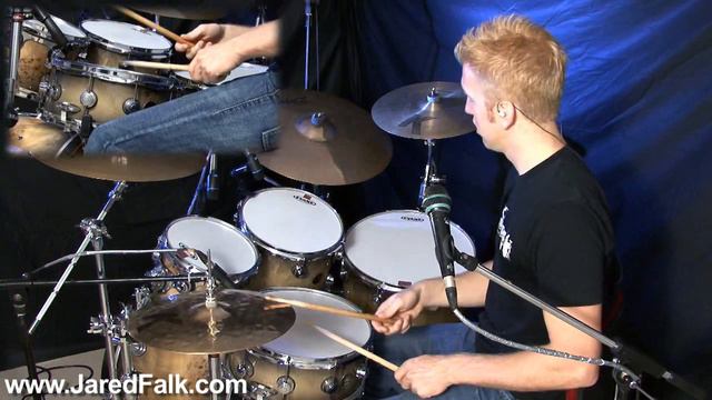 Jared Falk Drum Lessons | Advanced Ghost Note Drum Beats & Exercises смотреть онлайн