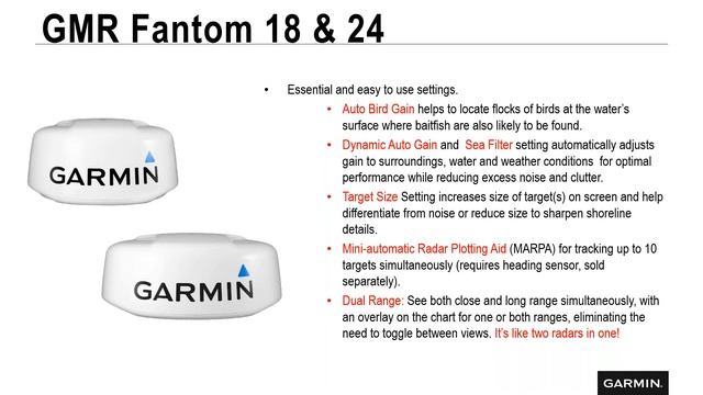 Garmin Marine Webinars: Which Radar Is Right For You?