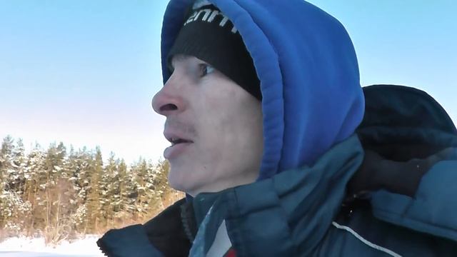 Оставил ЖЕРЛИЦЫ НА НОЧЬ НА ОЗЕРЕ. Щука клюёт в МОРОЗ! Клёв не даст ЗАМЁРЗНУТЬ. смотреть онлайн